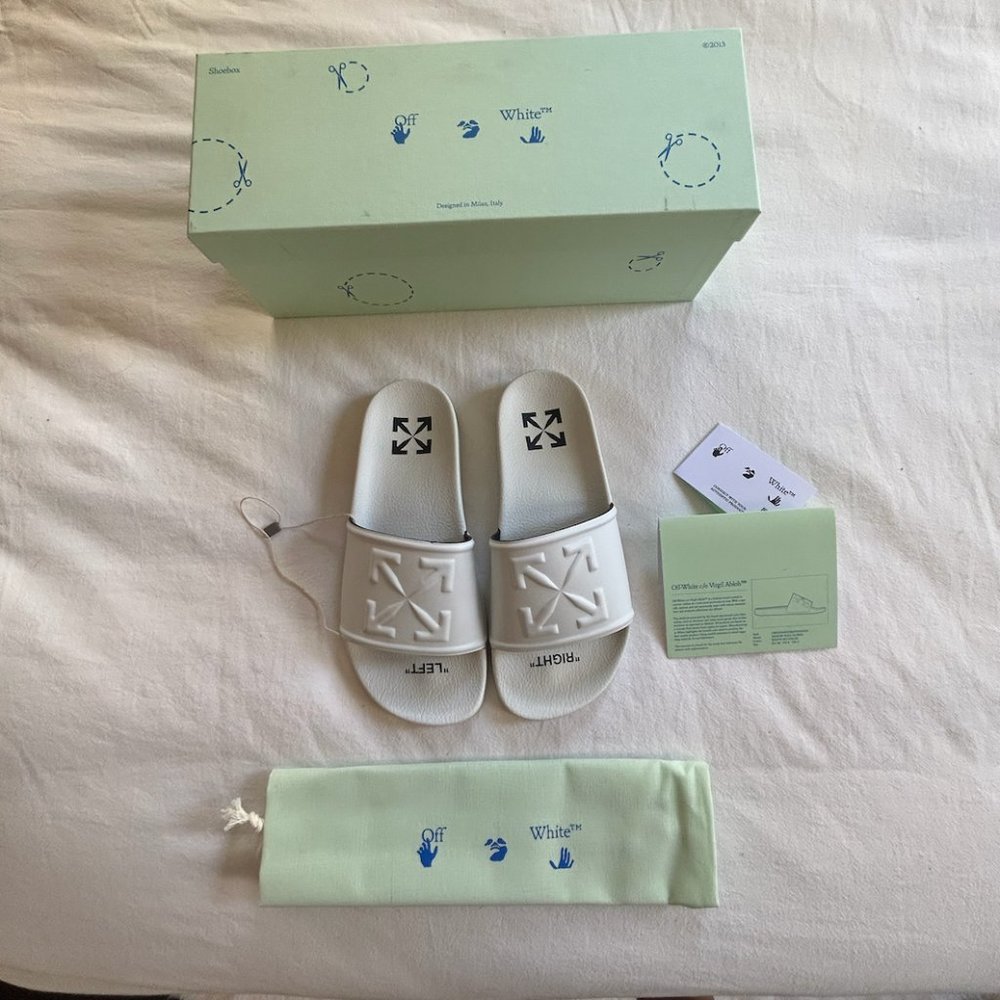 OFF-WHITE Arrow Pool Slides - Picture 2 of 5